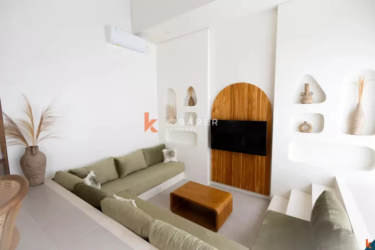 Vila Modern Bali dengan Tiga Kamar Tidur Elegan di Padonan