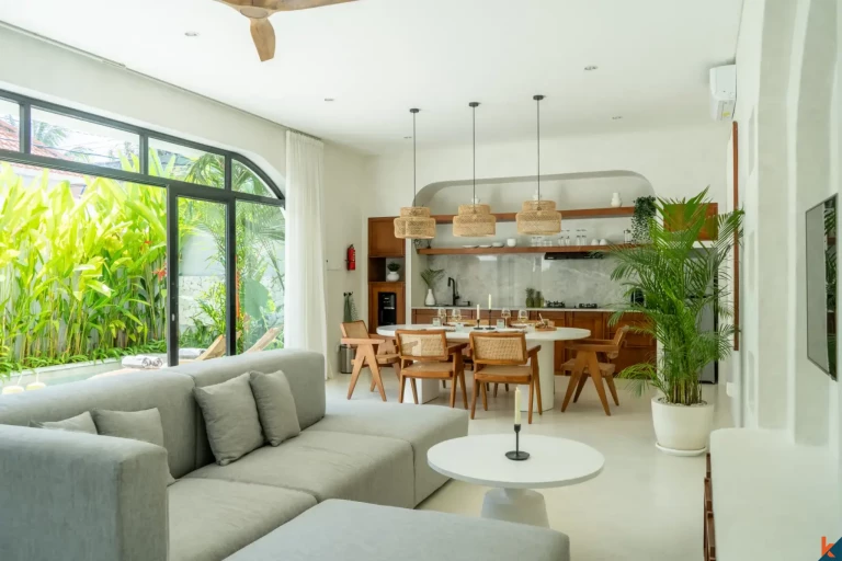 Modern Two Bedroom Family Villa for Lease in Prime Canggu