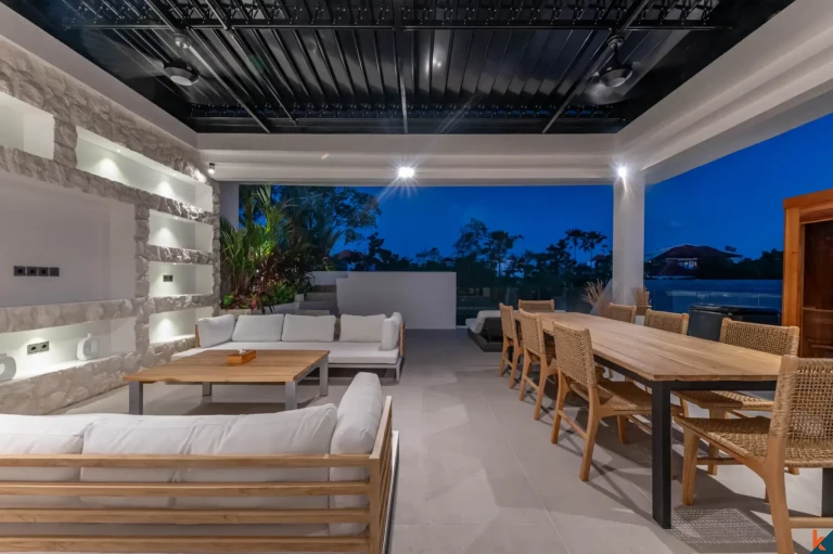 Luxury Three Bedroom Villa with Long Leasehold and River Views Near Pererenan Beach