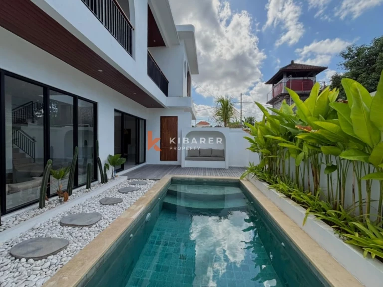Villa moderne non meublée de 2 chambres idéale pour une résidence principale à Berawa
