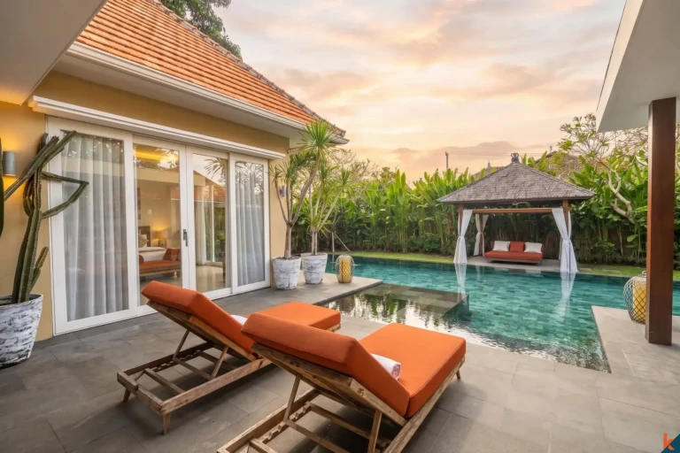 Spacieuse maison de quatre chambres en bail emphytéotique, à distance de marche de la plage de Sanur