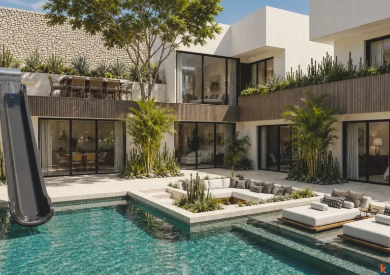 Propriété de luxe de quatre chambres en bail emphytéotique à Uluwatu (Livre en février 2027)