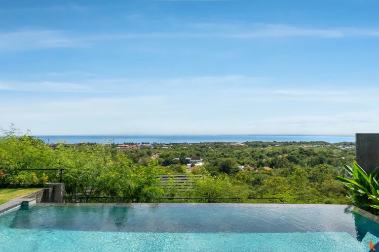 Vila Elegan 3 Kamar Tidur dengan Pemandangan Laut di Uluwatu dan Kolam Renang Pribadi