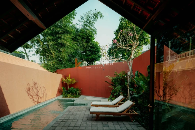Warm Contemporary Two-Bedroom Tropical Villa with Private Pool in Jimbaran