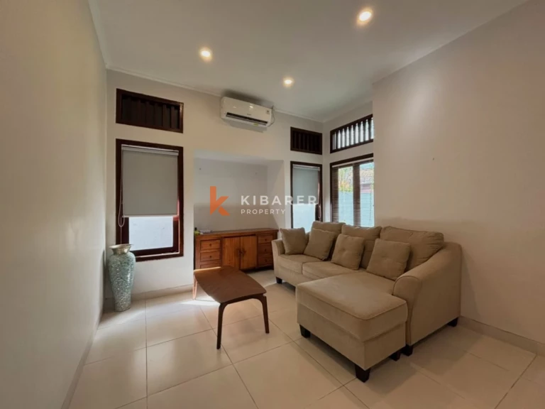 Ready To Rent Three Bedroom Private Villa in Berawa's Best Location (Minimum 2 years rental)