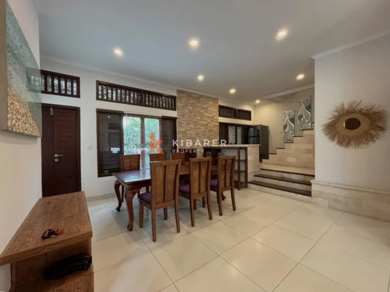 Ready To Rent Three Bedroom Private Villa in Berawa's Best Location (Minimum 2 years rental)