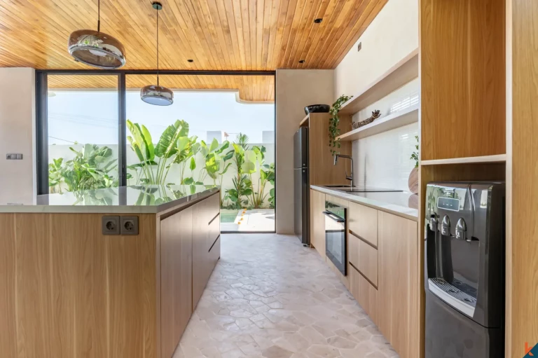 Modern Mediterranean Two Bedroom Villa for Lease in Munggu