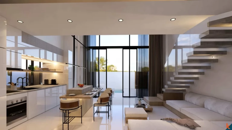 Propriété neuve et moderne de deux chambres en pleine propriété à bail à Sanur