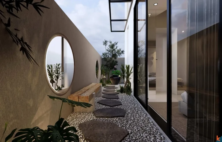 Propriété neuve et moderne de deux chambres en pleine propriété à bail à Sanur
