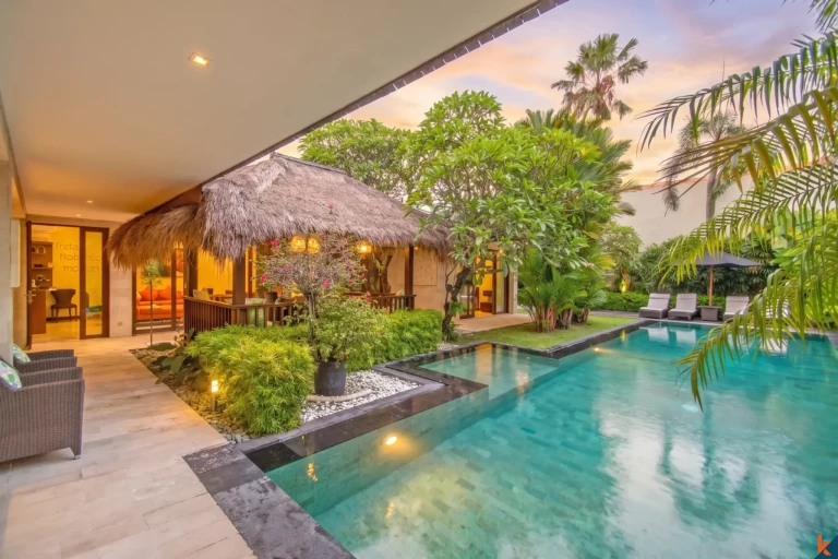 Investissement exceptionnel villa de trois chambres avec bail de longue durée à Berawa