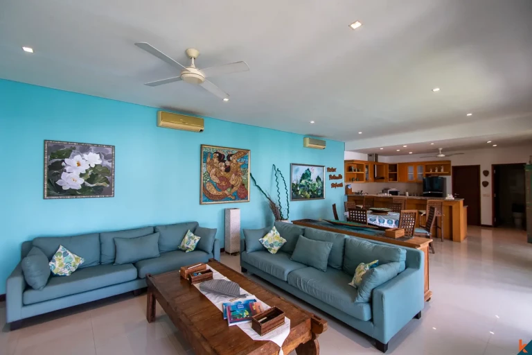 Villa d'investissement exceptionnelle de 3 chambres avec bail de longue durée dans le quartier prisé de Berawa