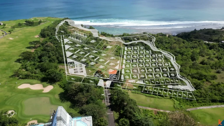 Lucrative Clifftop Oceanfront Development Land for Sale with Direct Beach Access in Balangan
