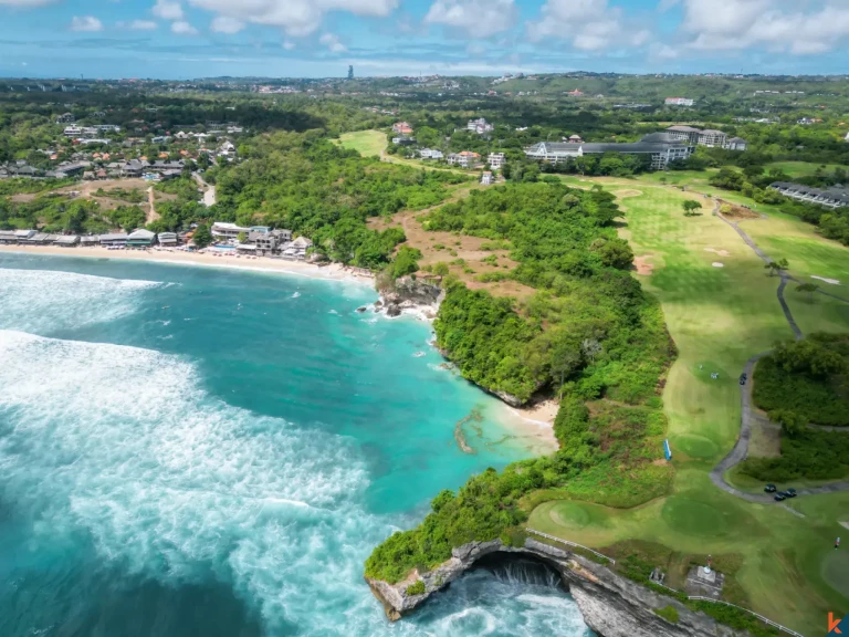 Lucrative Clifftop Oceanfront Development Land for Sale with Direct Beach Access in Balangan