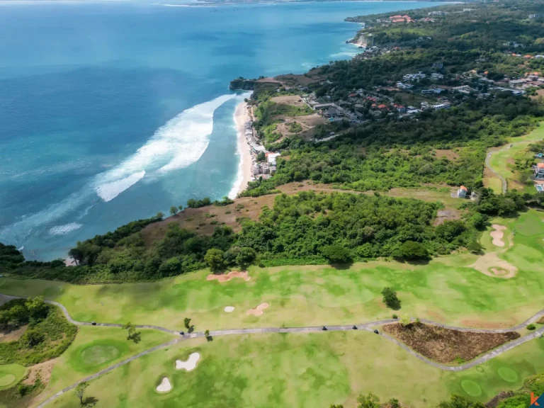Lucrative Clifftop Oceanfront Development Land for Sale with Direct Beach Access in Balangan