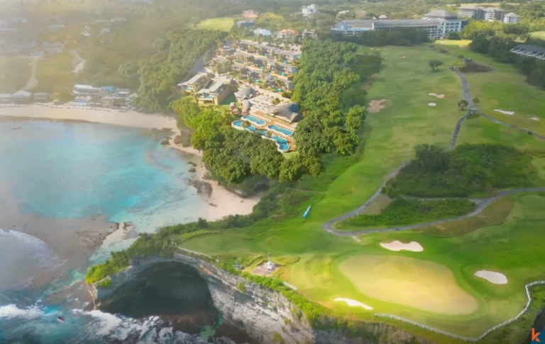 Lucrative Clifftop Oceanfront Development Land for Sale with Direct Beach Access in Balangan