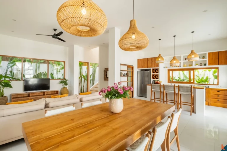 Beautiful Mediterranean Four Bedroom Leasehold Villa in North-East of Canggu