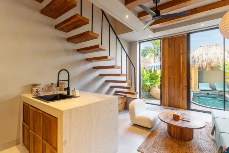 One bedroom contemporary modern villa for lease in Bingin