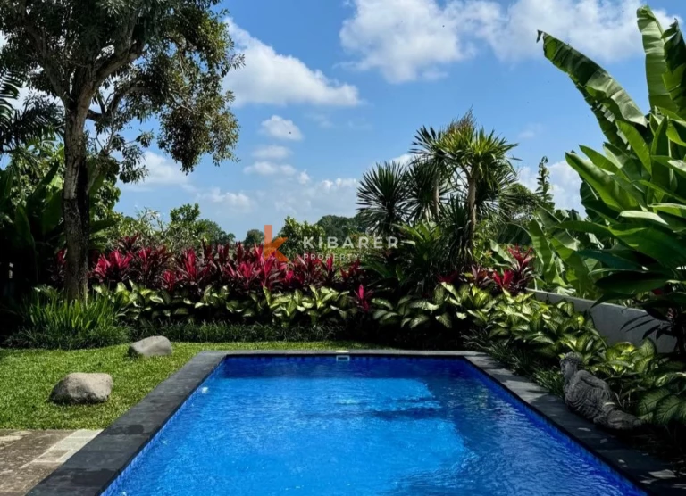 Charming Two-Bedroom Villa with Office and Enclosed Living in Tumbak Bayuh