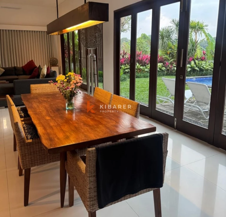 Charming Two-Bedroom Villa with Office and Enclosed Living in Tumbak Bayuh