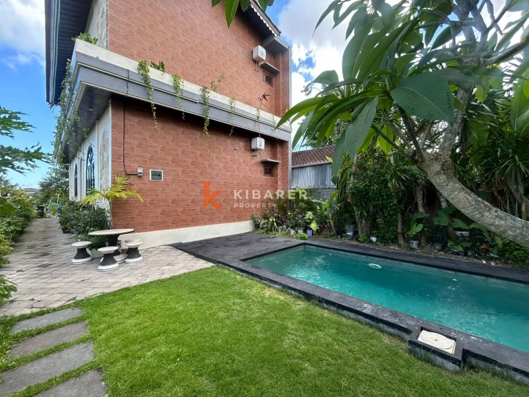 Spacious Four-Bedroom Two-Story Unfurnished Shared Pool Villa in Canggu