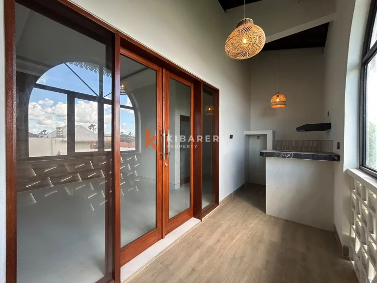 Spacious Four-Bedroom Two-Story Unfurnished Shared Pool Villa in Canggu