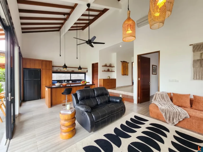 Retraite paisible de deux chambres en bail emphytéotique à Ubud - Sayan
