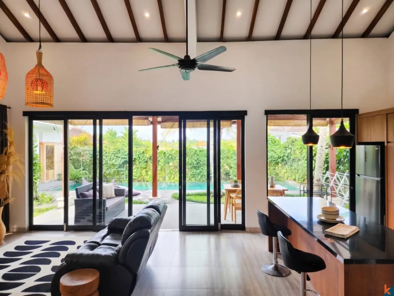 Retraite paisible de deux chambres en bail emphytéotique à Ubud - Sayan