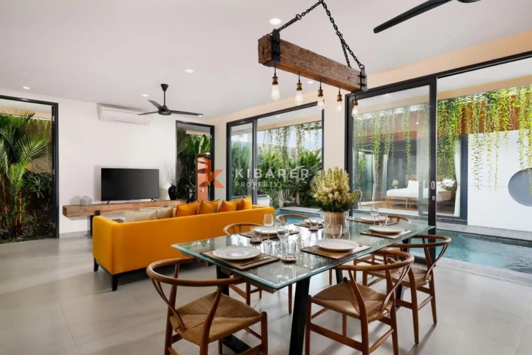 Modern Two-Story Three-Bedroom Villa with Private Pool in Canggu