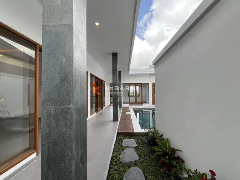 Affordable Two-Bedroom Unfurnished Villa with Beautiful Rice Terrace View in Cepaka