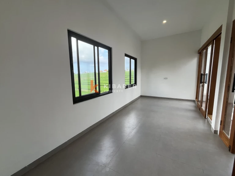 Affordable Two-Bedroom Unfurnished Villa with Beautiful Rice Terrace View in Cepaka