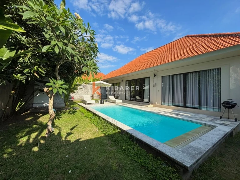 Quiet Comfort Two Bedroom Enclosed Villa in Canggu Area (Available on 01st September 2026)