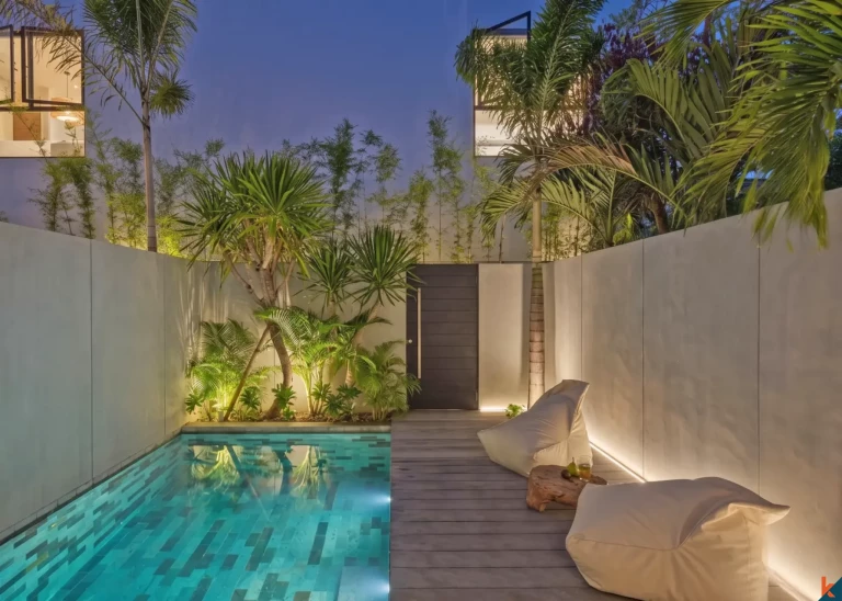 Villa de trois chambres à coucher en location élégante à Umalas, emplacement privilégié