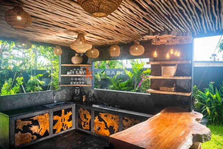Elegant Two-Level Three-Bedroom Enclosed Living Villa with Private Pool in Tabanan