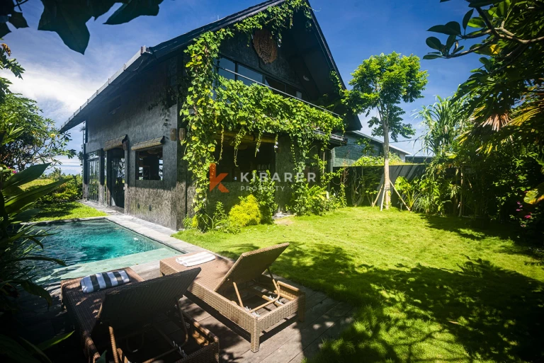 Elegant Two-Level Three-Bedroom Enclosed Living Villa with Private Pool in Tabanan