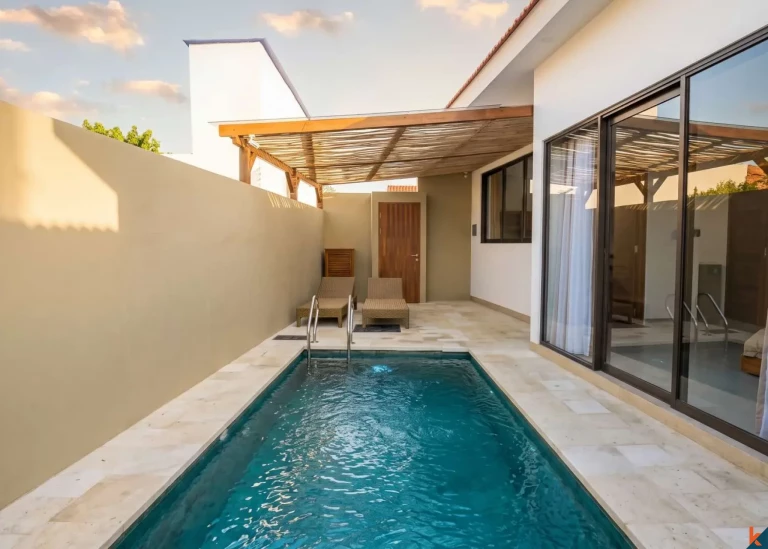Charmante villa en bail à deux chambres à distance de marche de la plage à Legian