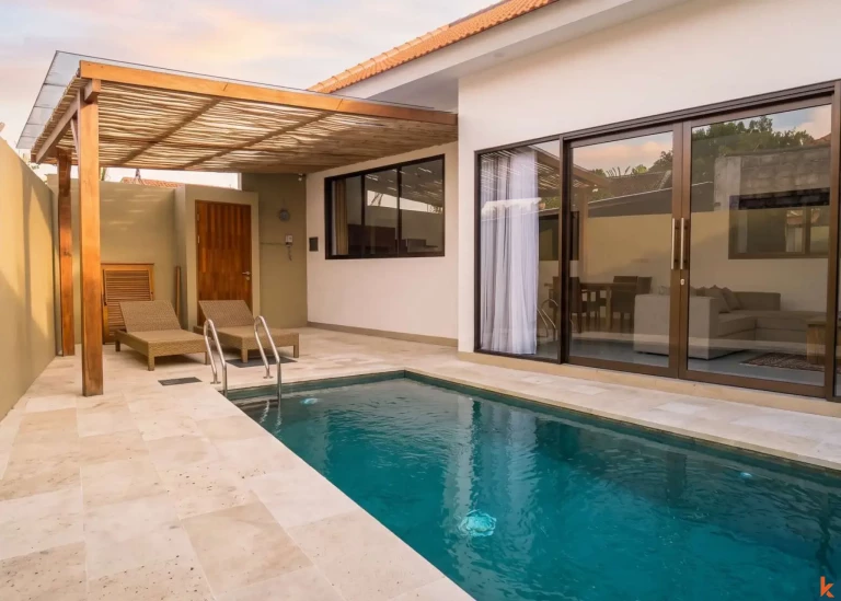 Charmante villa en bail à deux chambres à distance de marche de la plage à Legian