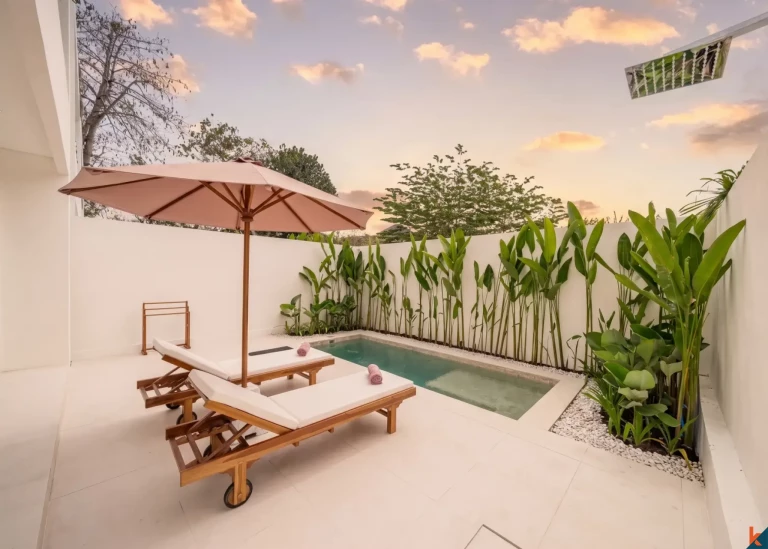 Properti dua kamar tidur baru di pantai Melasti (selesai pada Februari 2026)