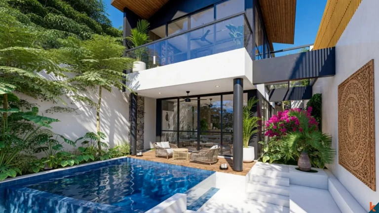 Properti sewa dua kamar tidur dengan pemandangan sawah di Ubud (selesai pada November 2026)