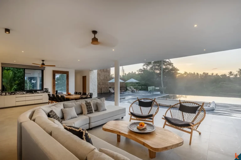 Luxury Four Bedroom Leasehold Property with Jungle Canyon Views in Ubud