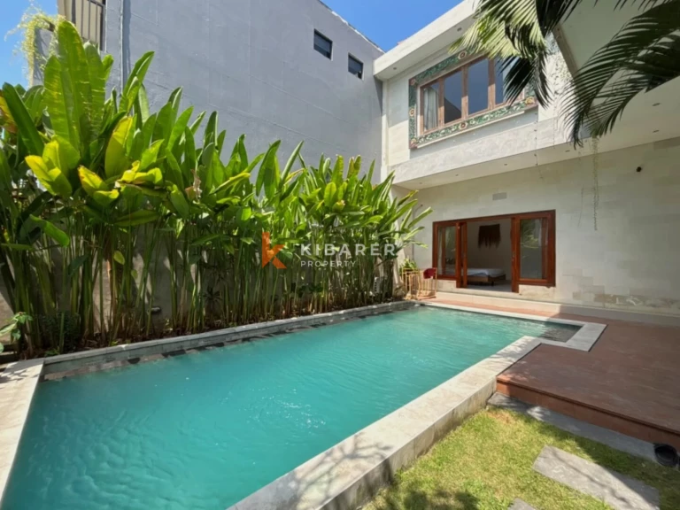 Évasion tropicale – Villa de 3 chambres avec espace de vie fermé à Berawa