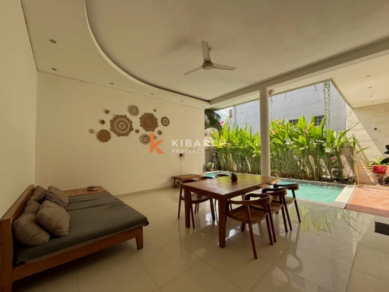 Évasion tropicale – Villa de 3 chambres avec espace de vie fermé à Berawa