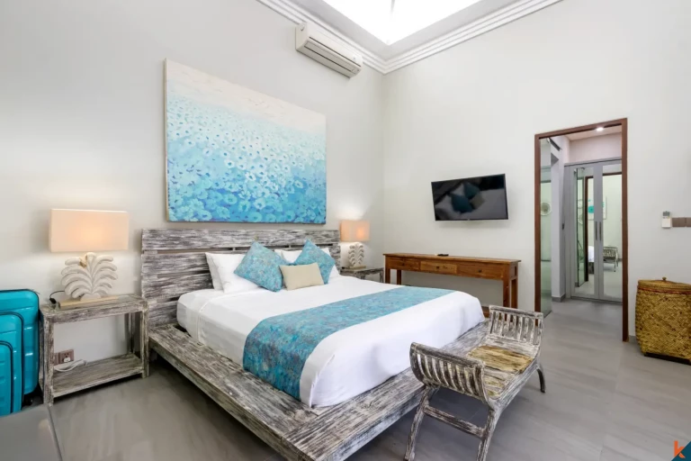 Properti sewa dua kamar tidur yang bagus di Sanur dengan jarak berjalan kaki ke pantai