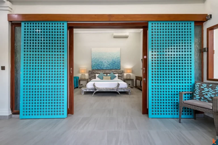 Properti sewa dua kamar tidur yang bagus di Sanur dengan jarak berjalan kaki ke pantai