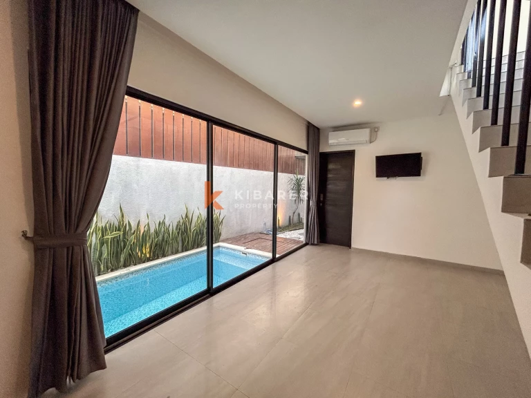Contemporary Two-Level Semi-Furnished Villa with Private Pool in Pererenan