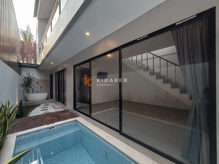 Contemporary Two-Bedroom Unfurnished Villa with Private Pool in Pererenan