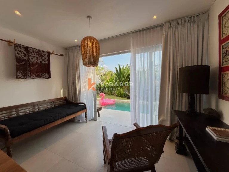 Vila Tropis Dua Kamar Tidur dengan Pemandangan Lapangan Golf yang Memukau di Balangan