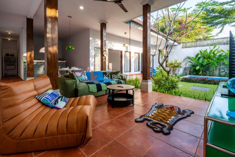 Elegant Two-Bedroom Tropical Villa with Open Living and Private Pool in Seminyak