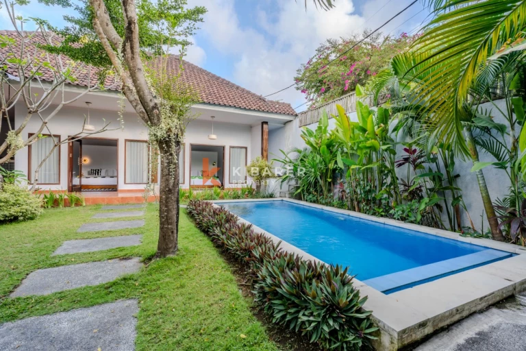 Elegant Two-Bedroom Tropical Villa with Open Living and Private Pool in Seminyak