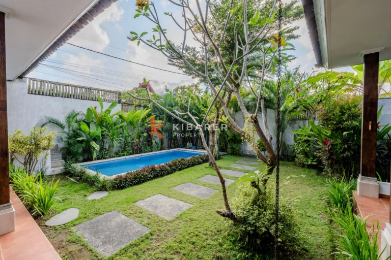 Elegant Two-Bedroom Tropical Villa with Open Living and Private Pool in Seminyak
