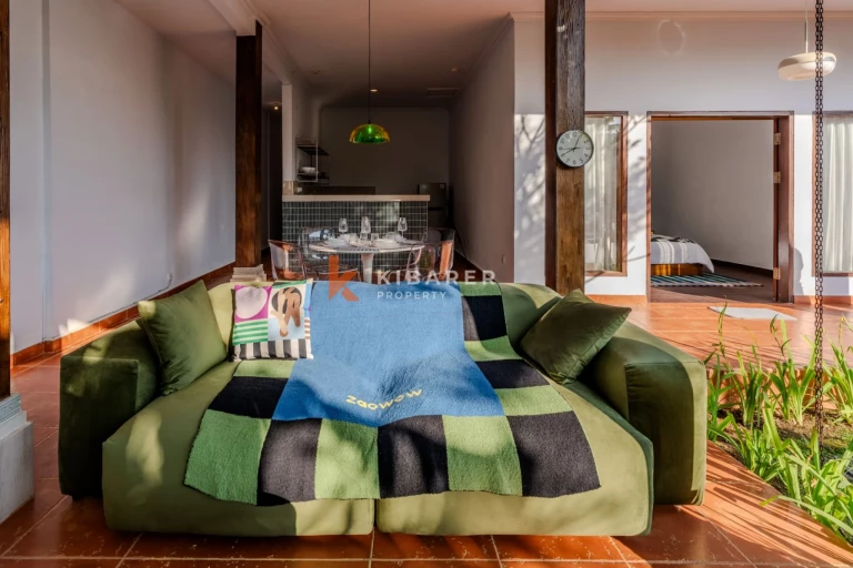 Elegant Two-Bedroom Tropical Villa with Open Living and Private Pool in Seminyak